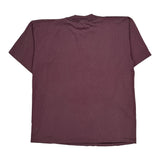 Mt. Rushmore National Memorial Prairie Mountain Graphic T-Shirt - XL Purple Cotton