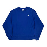 Reverse Weave Champion Sweatshirt - 2XL Blue Cotton