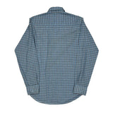 Levis Checked Shirt - Medium Blue Cotton