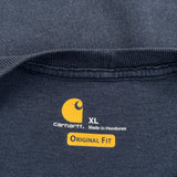 Carhartt T-Shirt - XL Blue Cotton