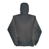 Lennox Logo Carhartt Hoodie - Small Black Cotton Blend