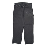 Dickies Carpenter Pants - 33W 30L Black Cotton