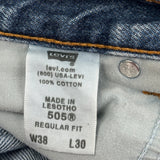 Levis Jeans - 38W 30L Blue Cotton