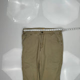 Carhartt Cargo Carpenter Pants - 36W 32L Khaki Cotton