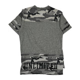 Ecko Unltd Camo T-Shirt - Medium Gray Cotton
