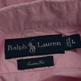 Ralph Lauren Shirt - Large Pink Cotton