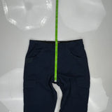 Wrangler Cargo Trousers - 35W 30L Navy Cotton