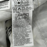 American Eagle Checked Cargo Shorts - 34W 10L Black & White Cotton