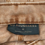 No Boundaries Carpenter Shorts - 30W 9L Brown Cotton