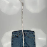Levis 505 Jeans - 35W 31L Blue Cotton