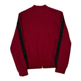 Tommy Hilfiger Bomber Jacket - Large Red Cotton