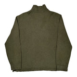 Polo By Ralph Lauren 1/4 Zip - Large Green Cotton