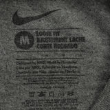 Iowa Hawkeyes Football Nike T-Shirt - Medium Grey Cotton