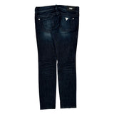 Guess Skinny Jeans - 31W UK 10 Dark Wash Cotton Blend