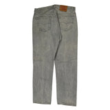 501 Levis Jeans - 34W 31L Grey Denim