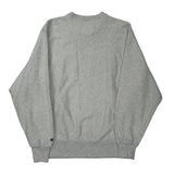 Adelphi University Champion College Sweatshirt - Small Grey Cotton Blend