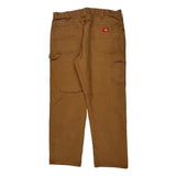 Dickies Carpenter Pants - 38W 32L Brown Cotton