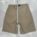 Chaps Ralph Lauren Chino Shorts - 30W 10L Beige Cotton