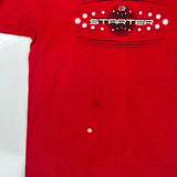 Starter T-Shirt - Medium Red Cotton