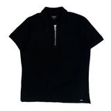 Diesel Polo Shirt - Medium Black Cotton