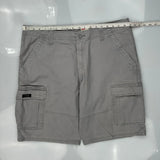 Wrangler Cargo Cargo Shorts - 38W 9L Grey Cotton