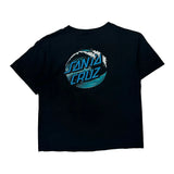 Santa Cruz T-Shirt - Medium Black Cotton