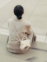 Mini Rococo Corn Leather Bag