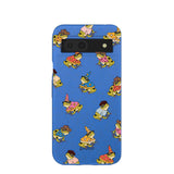 Electric Blue Fancy Frogs Google Pixel 8a Case