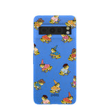 Electric Blue Fancy Frogs Google Pixel 8 Pro Case