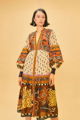 Dress Ainika Floral B 312042 Ainika-Floral-Beige