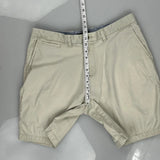 Tommy Hilfiger Chino Shorts - 35W 8L Beige Cotton