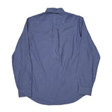 Ralph Lauren Checked Shirt - Large Blue Cotton