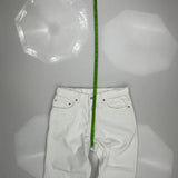 Levis Jeans - 32W 30L White Cotton
