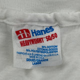 Single Stitch Juvenile Diabetes Foundation Hanes Graphic T-Shirt - Large White Cotton Blend