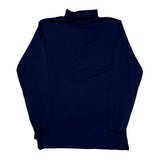 Polo By Ralph Lauren Rollneck - Large Navy Cotton