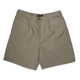 Chaps Ralph Lauren Chino Shorts - 32W 7L Beige Polyester