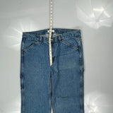 Blue Mountain Carpenter Jeans - 36W 30L Blue Denim