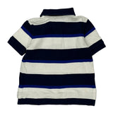 Age 2 Polo By Ralph Lauren Striped Polo Shirt - XS Blue Cotton