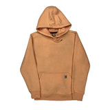 Carhartt Hoodie - XL Orange Cotton Blend