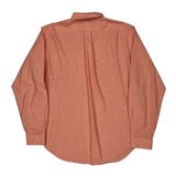 Ralph Lauren Checked Shirt - Large Orange Cotton