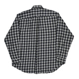 Nautica Checked Shirt - XL Black Cotton