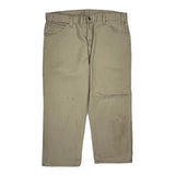 Dickies Trousers - 36W 24L Beige Cotton