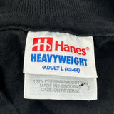 Atlanta Olympics Hanes Single Stitch T-Shirt - Large Black Cotton