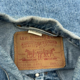 Levis Denim Jacket - Small Blue Denim