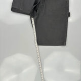 Wrangler Carpenter Shorts - 34W 10L Gray Cotton