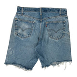 Levis Denim Shorts - 32W 9L Light Wash Cotton