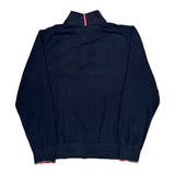 Tommy Hilfiger 1/4 Zip - 2XL Navy Cotton