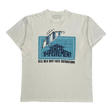 Home Improvement Unbranded Graphic T-Shirt - Large White Cotton