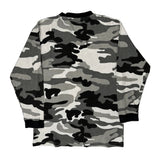 Southpole Camo Long Sleeve T-Shirt - XL Camo Cotton