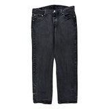 Levis 501 Jeans - 34W 30L Black Cotton